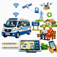 Bharat Ride( App for rural India)