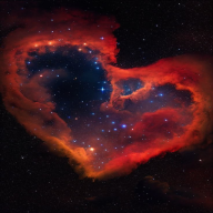 Cosmic hearts