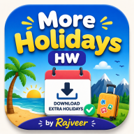 More Holidays HW for kids