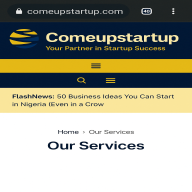 Comeupstartup.com